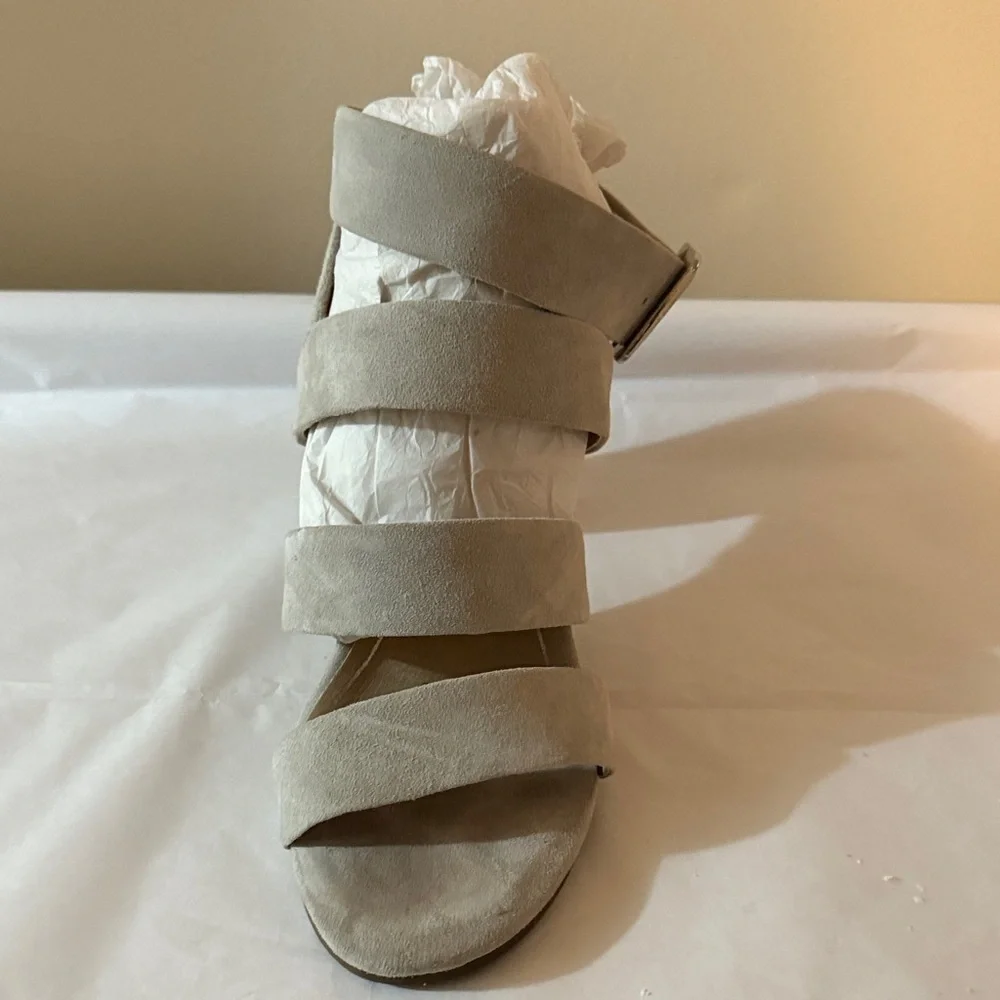 Vionic Taupe Strappy Heels - Picture 8 of 15